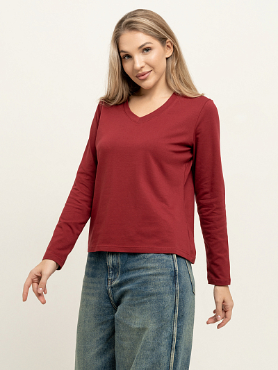 Футболка "Милана" Бордовый арт. к1284бр